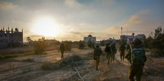 IDF-Soldaten in Gaza. Foto Israel Defense Forces