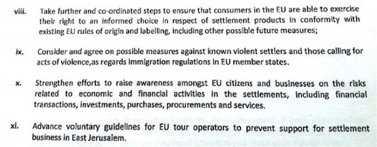 Screenshot von einem Auszug des EU-Bericht:s. Foto The Guardian