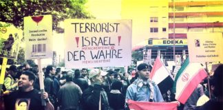 "Al Quds" Tag 2016 in Berlin. Foto Frederik Schindler