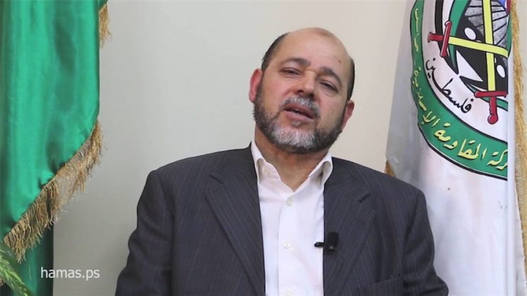 Der Vertreter der Hamas, Moussa Abu Marzouk. Foto Screenshot Youtube