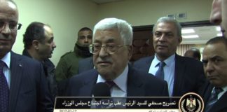 Mahmoud Abbas. Foto Screenshot Youtube