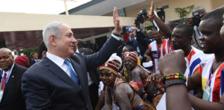 Benjamin Netanyahu in Liberia am ECOWAS Gipfel. Foto Kobi Gideon, GPO