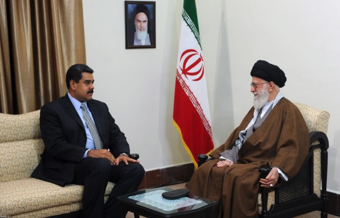 Ayatollah Khamenei empfängt den venezolanischen Präsidenten Nicolás Maduro. Foto khamenei_ir