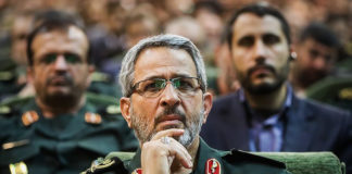 General der iranischen islamischen Revolutionsgarde Gholamhossein Gheybparvar. Foto Tasnim News Agency, CC BY 4.0, https://commons.wikimedia.org/w/index.php?curid=54169080