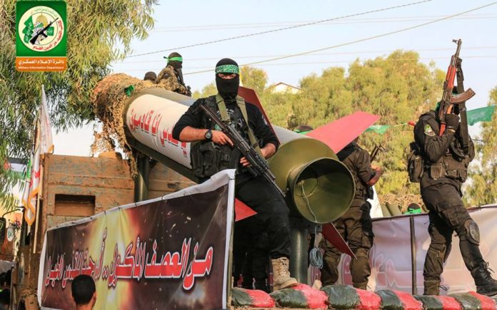Hamas Militante. Foto Hamas / Ramallah News