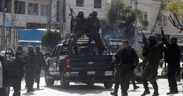 Symbolbild. Sicherheitsdienst der Palästinensischen Autonomiebehörde. Foto Safa