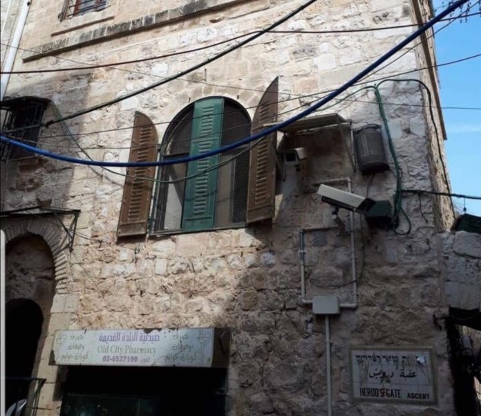 Das Wohnhaus Joudeh in der Jerusalemer Altstadt Foto Facebook / Askar Elbalad.
