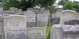 Ein alter jüdischer Friedhof in der Stadt Burshtyn in der Westukraine. Foto Roman Zacharij, Public Domain, https://commons.wikimedia.org/w/index.php?curid=6303702