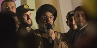 Hassan Nasrallah, Führer der libanesischen Terrorgruppe Hisbollah. Foto Ferran Queved/Flash90.