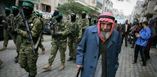 Hamas Aufmarsch. Foto Abed Rahim Khatib/Flash90