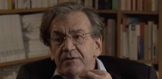 Alain Finkielkraut. Foto Screenshot zVg
