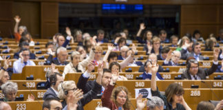 Symbolbild. Session im EU-Parlament. Foto © European Union 2019
