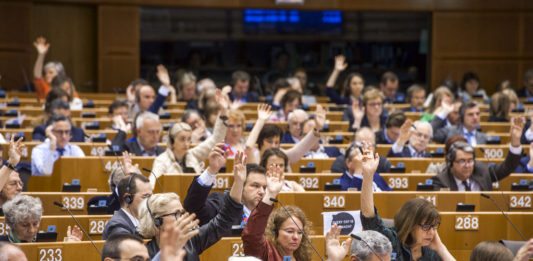 Symbolbild. Session im EU-Parlament. Foto © European Union 2019