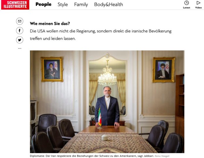 Foto Screenshot schweizer-illustrierte.ch