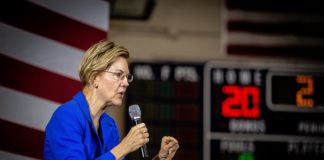 Elizabeth Warren. Foto Phil Roeder from Des Moines, IA, USA, CC BY 2.0, https://commons.wikimedia.org/w/index.php?curid=83270623