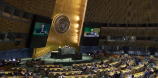 UN-Generalversammlung 25. November 2019. Foto UN Photo/Eskinder Debebe