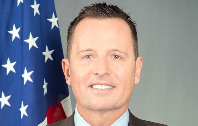 Der US-Botschafter in Berlin Richard Grenell. Foto US Consulate Munich - https://de.usembassy.gov/our-relationship/our-ambassador/, Gemeinfrei, https://commons.wikimedia.org/w/index.php?curid=68702270