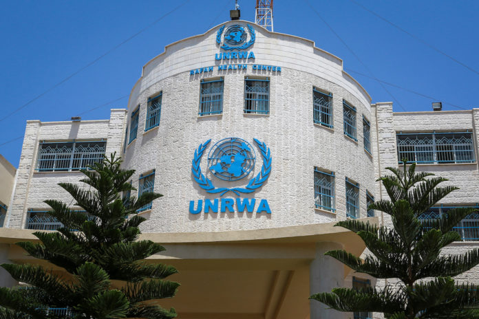 UNRWA-Gebäude in Rafah im Gaza-Streifen am 26. Juli 2018. Foto Abed Rahim Khatib/Flash90