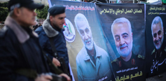 Trauerzelt in Gaza-Stadt am 4. Januar 2020. Foto Hassan Jedi/Flash90.