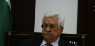 Palästinenserpräsident Mahmoud Abbas. Foto Ehud Amiton/TPS