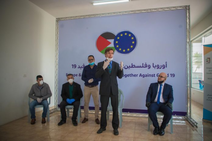 Sven Kühn von Burgsdorff, der Leiter der Ständigen Vertretung der EU in den Palästinensischen Autonomiegebieten. Foto European Union and the Palestinians / Facebook