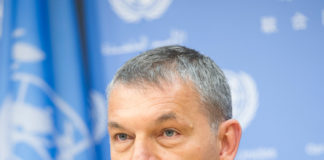 Philippe Lazzarini, Generalkommissar des Hilfswerks der Vereinten Nationen für palästinensische Flüchtlinge im Nahen Osten UNRWA). Foto UNRWA Photo