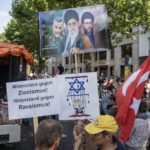 Qudstag-Marsch 2018 in Berlin. Foto Jüdisches Forum für Demokratie und gegen Antisemitismus e.V. (JFDA) www.jfda.de