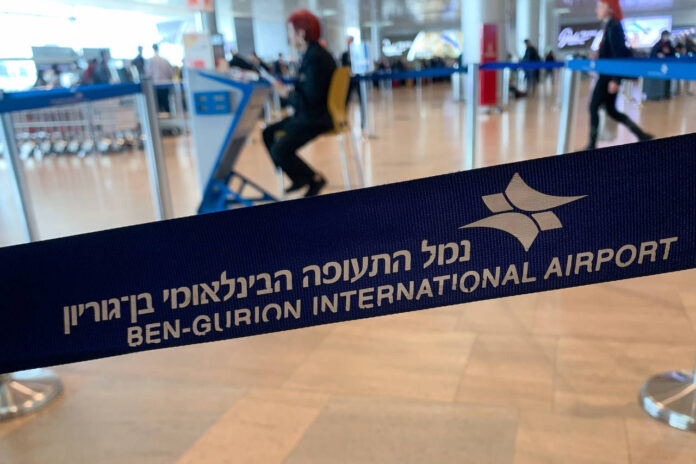 Ben Gurion International Airport In Tel Aviv. Foto IMAGO / NurPhoto