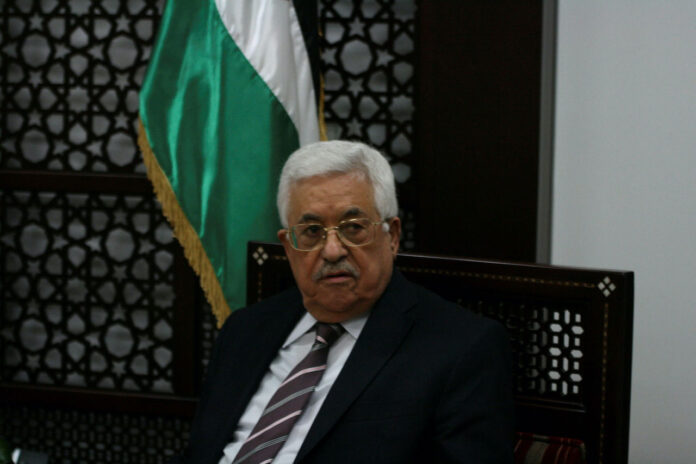 Der palästinensische Präsident Mahmud Abbas in Ramallah. Foto Ehud Amiton/TPS