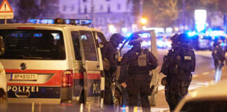 In Wien ereignete sich am 2. November 2020 ein islamistischer Terroranschlag. Dabei wurden vier Personen getötet und 23 weitere teils schwer verletzt. Foto imago images / photonews.at