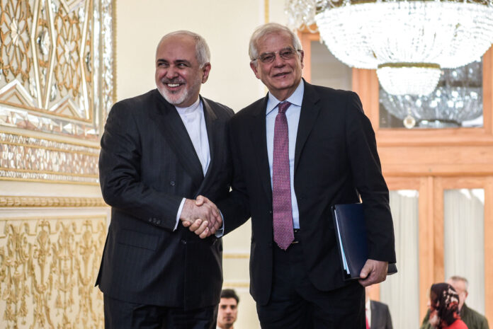 Der iranische Aussenminister Mohammed Dschawad Sarif und EU-Chefdiplomat Joseph Borrell. Foto ©European Union