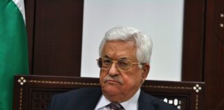 Der Präsident der Palästinensischen Autonomiebehörde Mahmoud Abbas. Foto Ehud Amiton/TPS