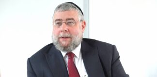 Pinchas Goldschmidt (* 21. Juli 1963 in Zürich) ist Vorsitzender der Europäischen Rabbinerkonferenz. Foto IMAGO / tagesspiegel