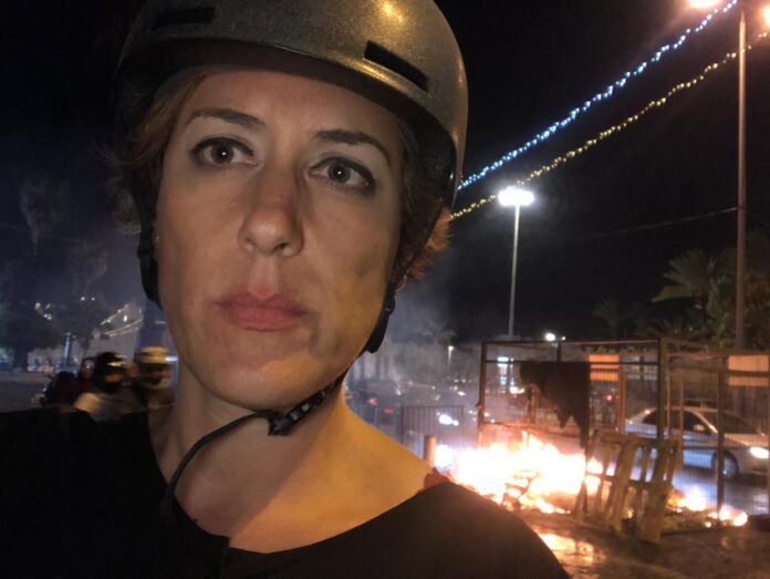 Paula Slier in Jerusalem. Foto @Audiatur-Online