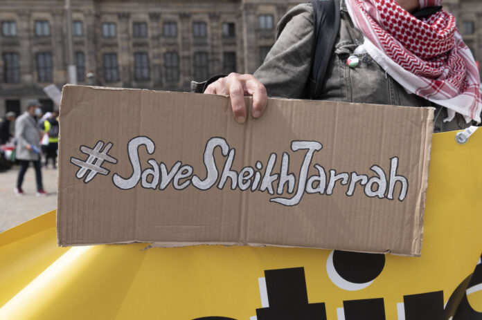 Pro-palästinensische Demonstration in Amsterdam am 16. Mai 2021. Foto IMAGO / Richard Wareham
