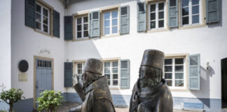 Mittelalterlicher Judenhof in Speyer. Mainz, Worms und Speyer am Rhein waren im Mittelalter Zentren juedischer Kultur und Gelehrsamkeit. Foto IMAGO / epd