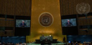 UN-Generalversammlung gedenkt des 20. Jahrestages der Verabschiedung der Erklärung und des Aktionsprogramms von Durban. 22. September 2021, New York. Foto UN Photo/Cia Pak