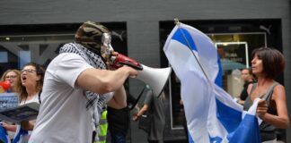 Anti-Israel Demonstration am 18. September 2021 in London. Foto IMAGO / ZUMA Wire