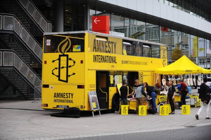 Amnesty International auf Promotion Tour. Foto IMAGO / Manfred Segerer