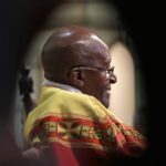 Erzbischof Desmond Tutu in Kapstadt, Südafrika am 7. Oktober 2016. Foto IMAGO / ZUMA Press