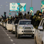 Mitglieder der Al-Quds-Brigaden, des militärischen Flügels des Palästinensischen Islamischen Dschihads (PIJ), halten am 5. Januar 2022 eine Militärparade in Gaza-Stadt ab. Foto IMAGO / ZUMA Wire