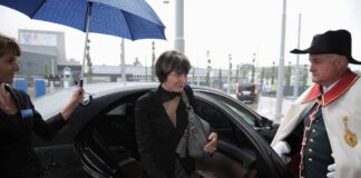 Die Schweizer Alt- Bundesrätin Micheline Calmy-Rey am 31. Mai 2011. Foto IMAGO / Ulmer