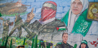 17. Dezember 2021, die Hamas hält eine Grosskundgebung anlässlich ihres 34. Jahrestages in Gaza-Stadt ab. Foto IMAGO / ZUMA Wire