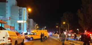 IS-Terroranschlag in Hadera. Foto Tsuriya Zeevi/TPS