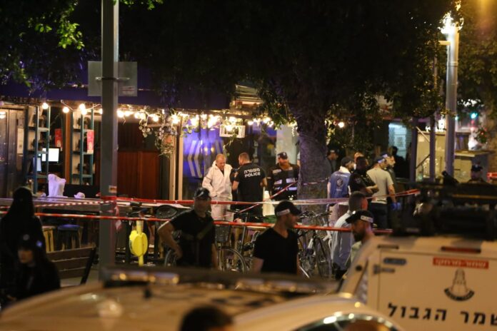 Terroranschlag in Tel Aviv. Foto Eitan Elhadez-Barak/TPS