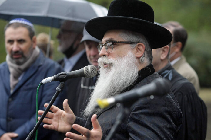 Der Oberrabbiner der Ukraine, Rabbiner Yaakov Bleich. Foto IMAGO / Ukrinform