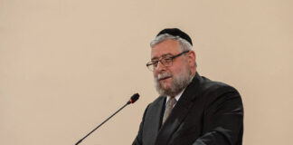 Pinchas Goldschmidt, Oberrabbiner von Moskau und Präsident der Konferenz der Europäischen Rabbiner. Foto IMAGO / Independent Photo Agency Int.