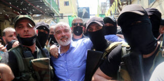 Der Leiter des "politischen Büros" der Hamas, Ismail Haniya. Foto IMAGO / ZUMA Wire