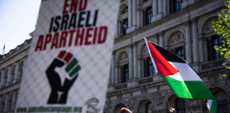 Palästinenser-Demonstration in der Londoner Innenstadt. Foto IMAGO / ZUMA Wire