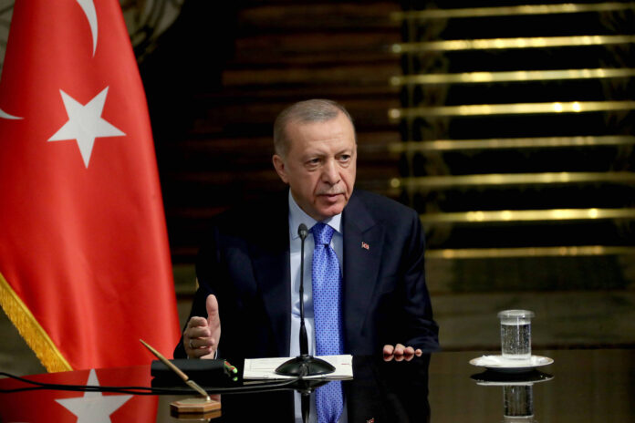Der türkische Präsident Recep Tayyip Erdogan am 19. Juli 2022 in Teheran. Foto IMAGO / ZUMA Wire